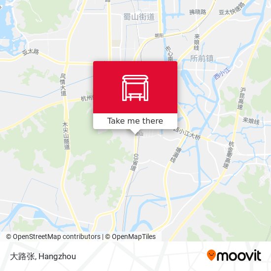 大路张 map