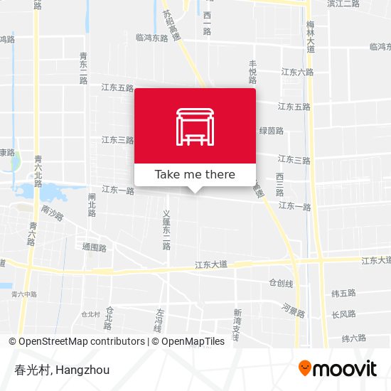 春光村 map