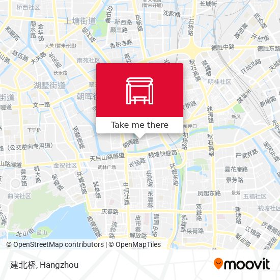 建北桥 map