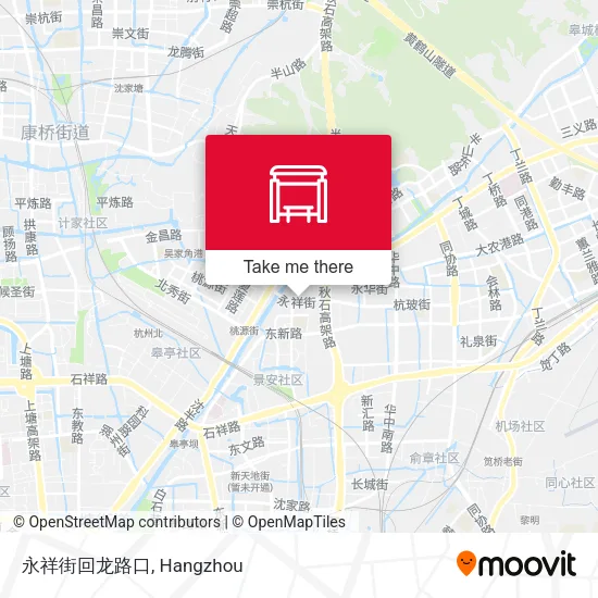 永祥街回龙路口 map