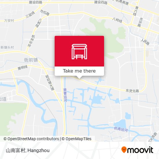 山南富村 map