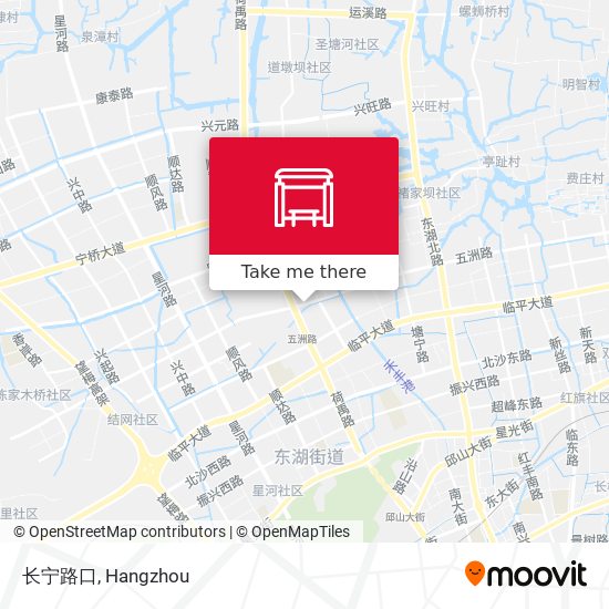 长宁路口 map