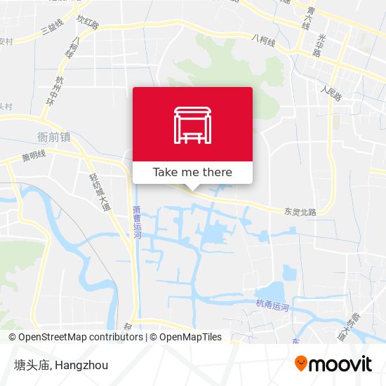 塘头庙 map