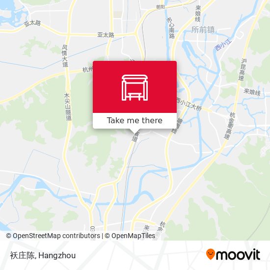 袄庄陈 map