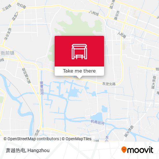 萧越热电 map