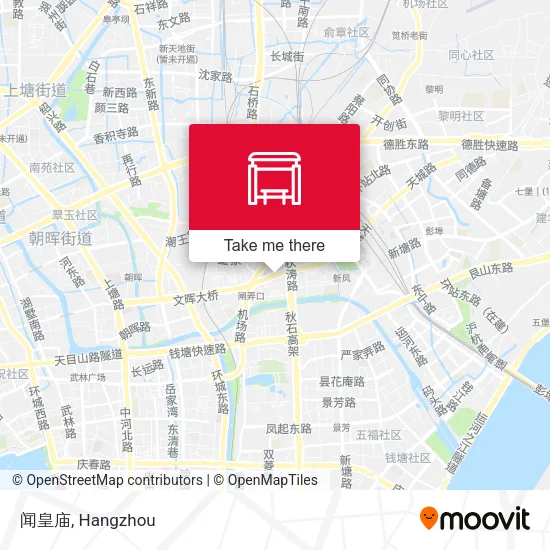 闻皇庙 map