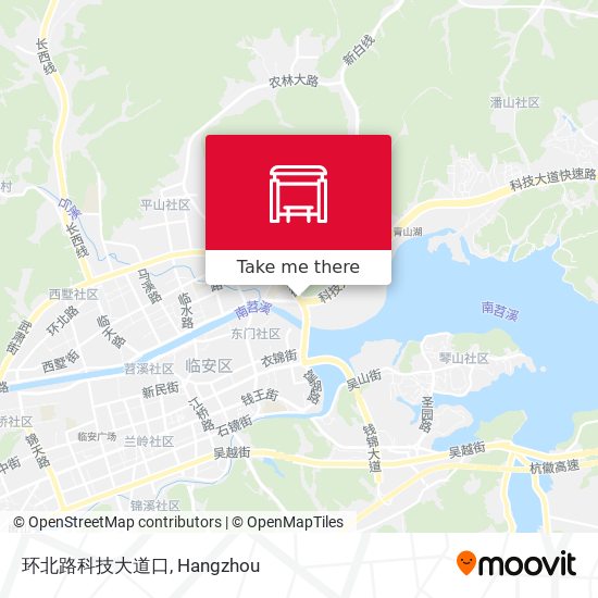 环北路科技大道口 map