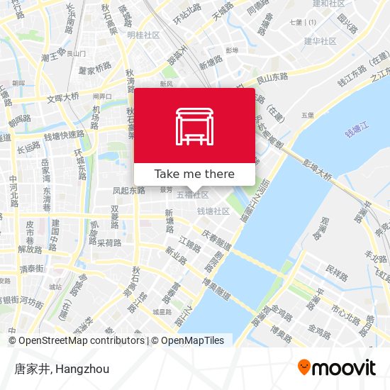唐家井 map