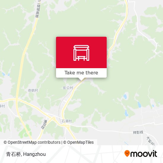 青石桥 map