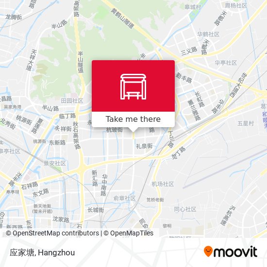 应家塘 map
