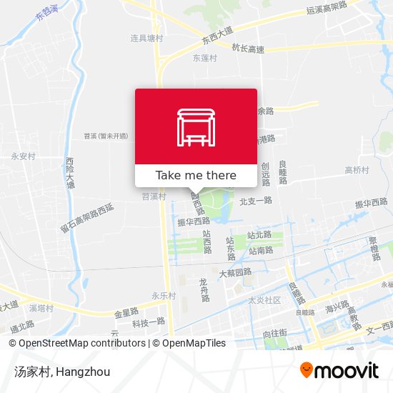 汤家村 map