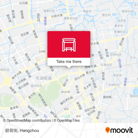 碧荷街 map