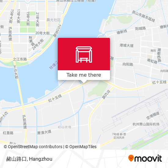 赭山路口 map