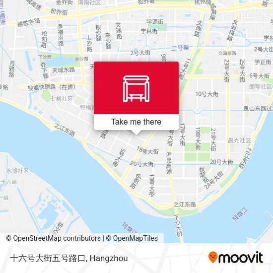 十六号大街五号路口 map