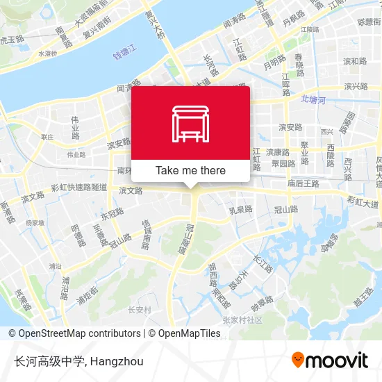 长河高级中学 map