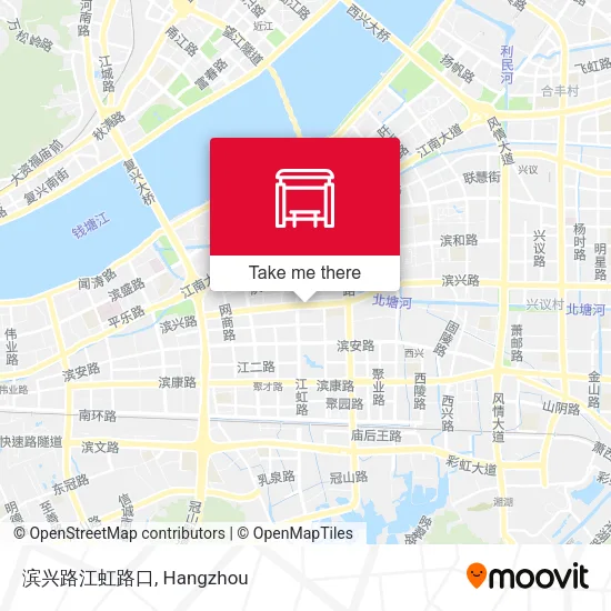 滨兴路江虹路口 map