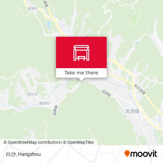 白沙 map