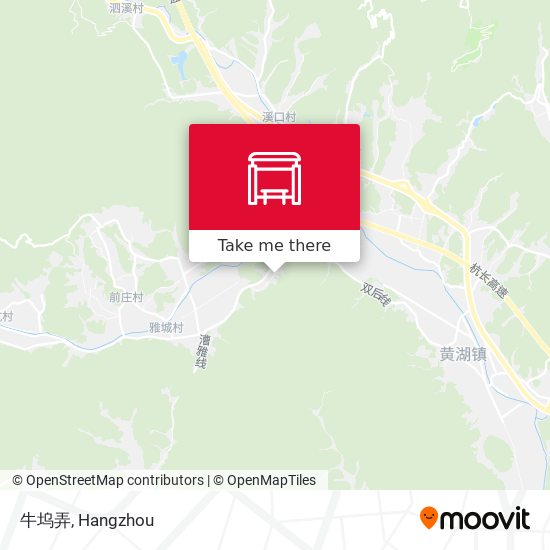 牛坞弄 map