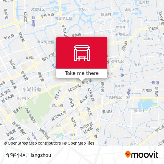 华宇小区 map