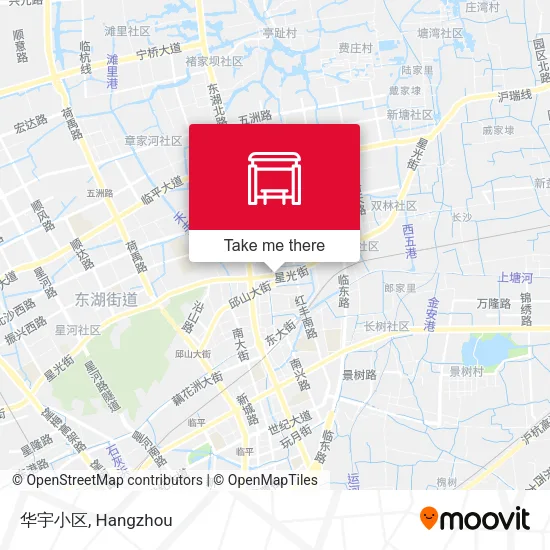 华宇小区 map