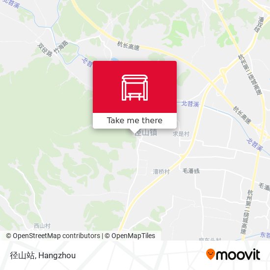 径山站 map