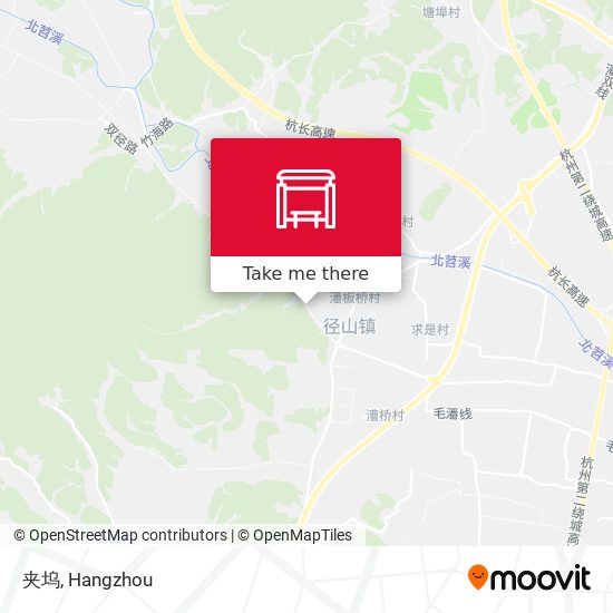 夹坞 map