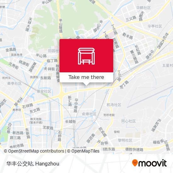华丰公交站 map