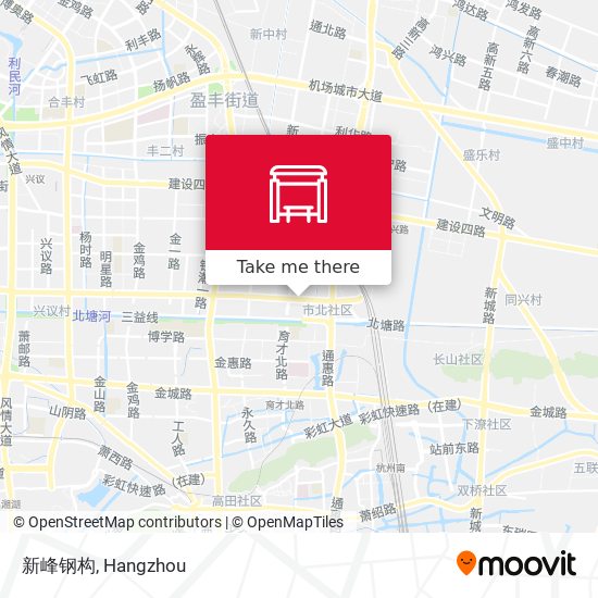 新峰钢构 map