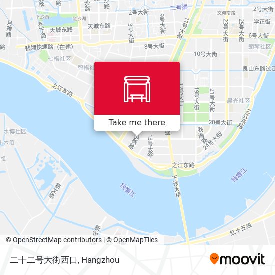 二十二号大街西口 map
