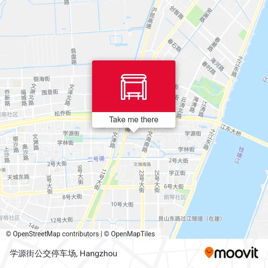 学源街公交停车场 map