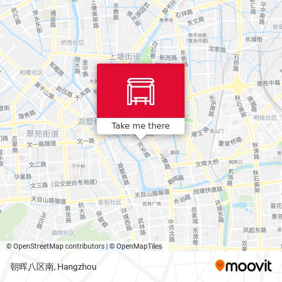 朝晖八区南 map