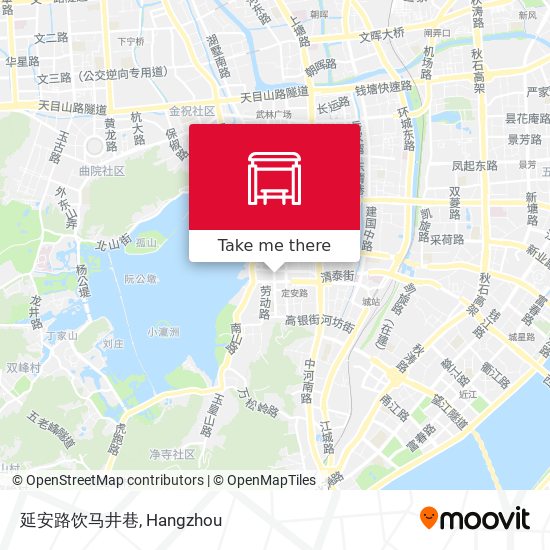 延安路饮马井巷 map