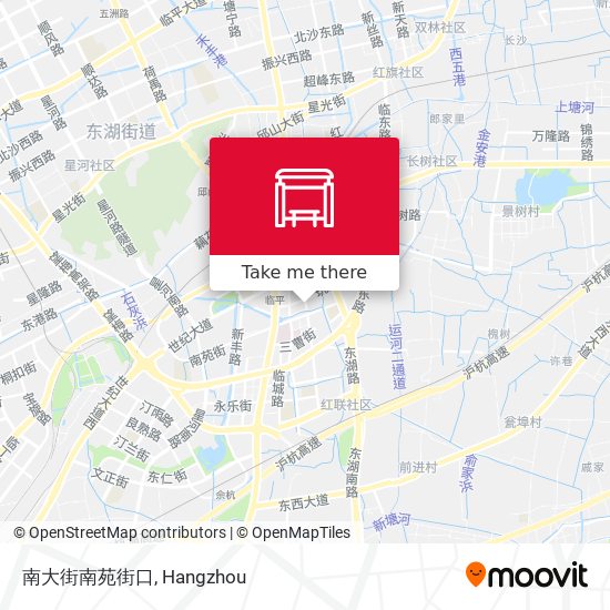 南大街南苑街口 map