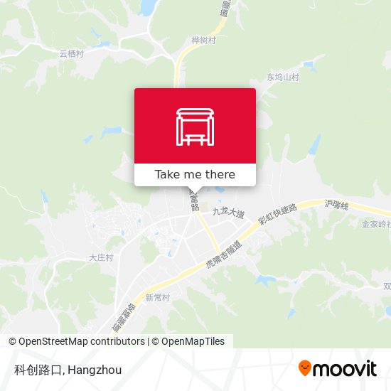 科创路口 map