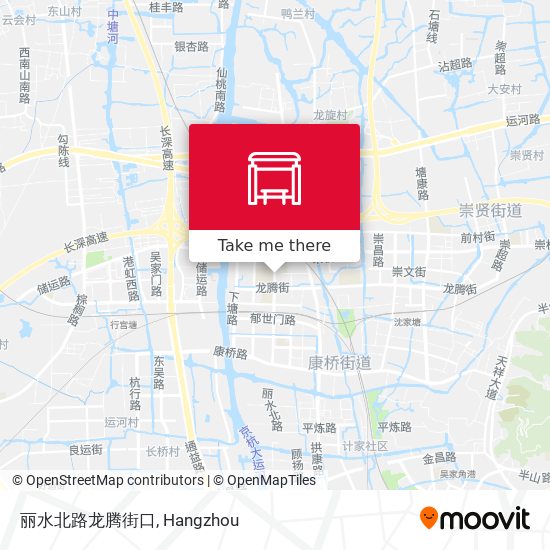 丽水北路龙腾街口 map