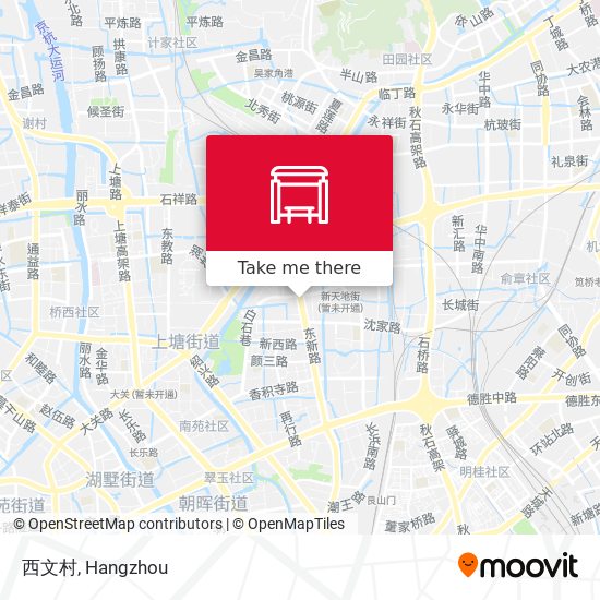 西文村 map