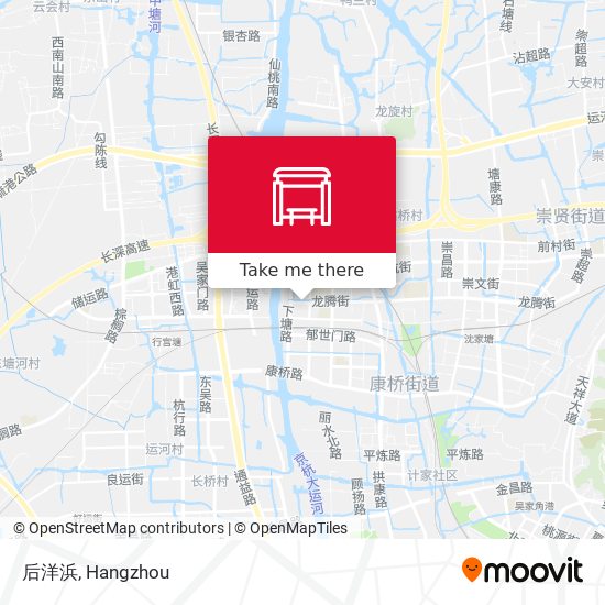 后洋浜 map