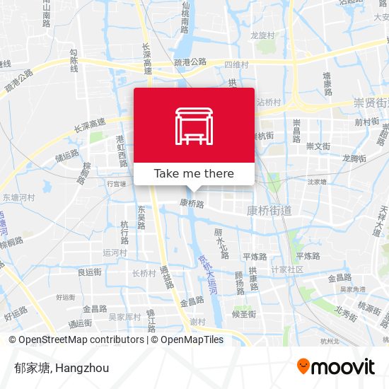 郁家塘 map