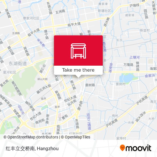 红丰立交桥南 map