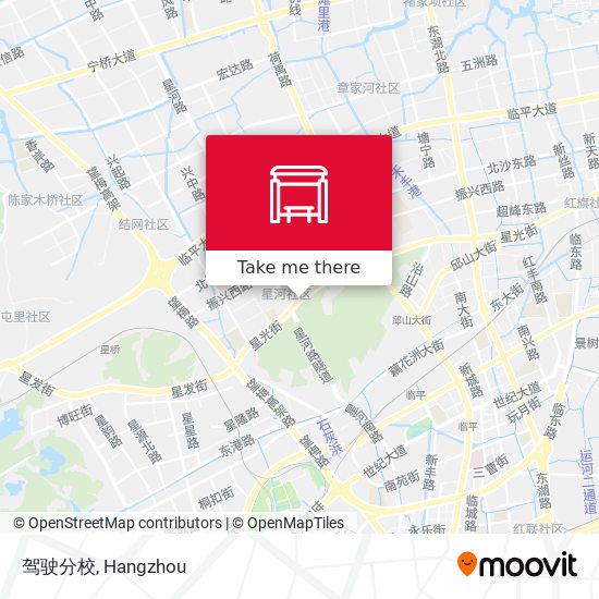 驾驶分校 map