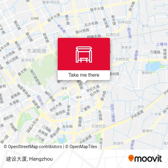建设大厦 map