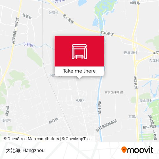 大池海 map