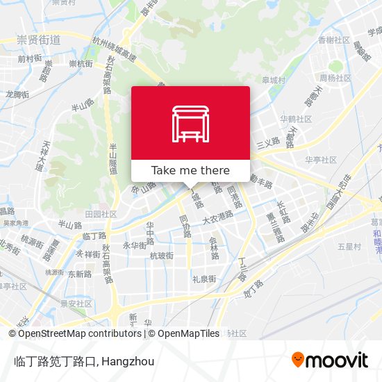 临丁路笕丁路口 map