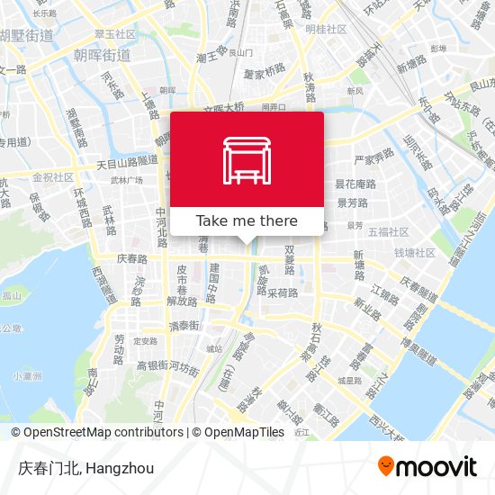 庆春门北 map