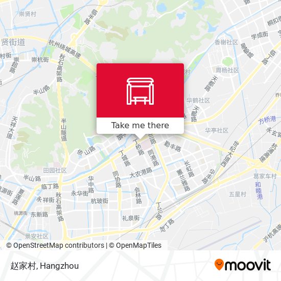 赵家村 map