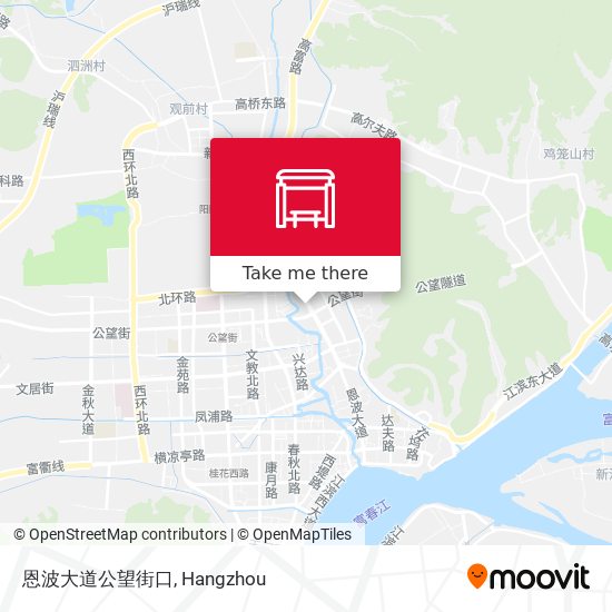 恩波大道公望街口 map