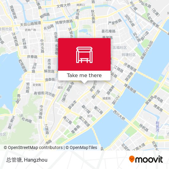 总管塘 map
