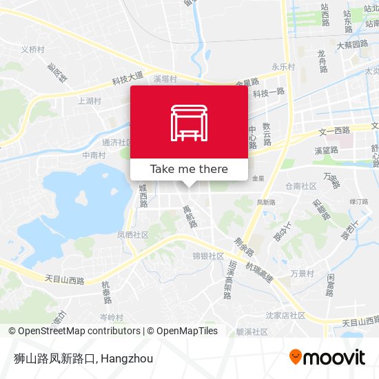 狮山路凤新路口 map