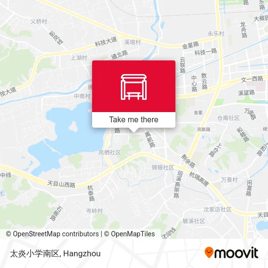 太炎小学南区 map