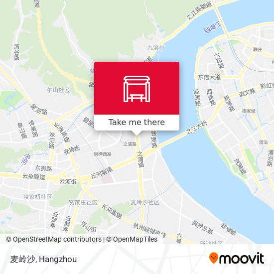 麦岭沙 map